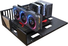 DIY Gaming Computer Case EATX Open Chassis Rack Fits EATX/ATX/MATX/ITX picture