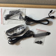 Motherboard Components ASUS Pieces Computer Cables Lot  LED Parts Etc Black picture