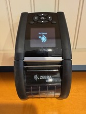 Zebra ZQ61-AUFA000-00 Barcode Label Printer w charging cradle picture