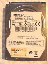 Toshiba MK3276GSX HDD2J94 320 GB 2.5