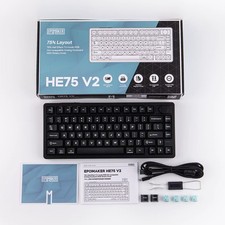 EPOMAKER HE75 V2 75% Wireless Hall Effect Gaming Keyboard 8000Hz RGB picture