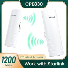 2-Pack UeeVii Gigabit Wireless Bridge 1200Mbps 3KM Point to Point to Multi Point picture