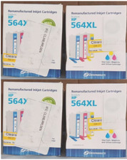 4 - Dataproducts Inkjet Cartridge replaces HP 564XL High Yield CMY Color Ink picture
