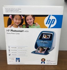 HP Photosmart A826 Inkjet Color Photo Printer Touchscreen USB 2.0 4800x1200 picture