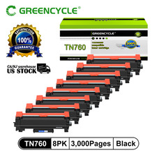 8PK TN760 Toner Compatible for Brother TN730 MFC-L2710DW MFC-L2750DWX HL-L2395DW picture