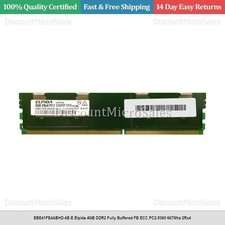 EBE41FE4ABHD-6E-E Elpida 4GB DDR2 Fully Buffered FB ECC PC2-5300 667Mhz 2Rx4 picture