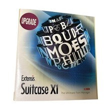Extensis Suitcase X1 Font Manager Software for Mac OS X - CD Upgrade picture