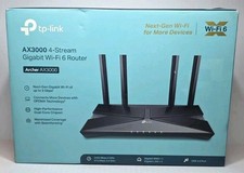 TP-LINK Archer AX3000 4-Stream Gigabit Wi-Fi 6 Router Open Box picture