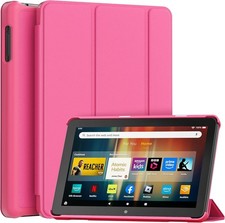 Case for 8 in Tablet, Slim Light Smart Trifold Stand with Auto Wake/Sleep picture