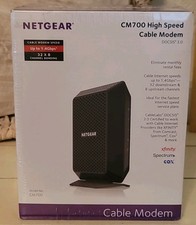 NETGEAR CM700 High Speed Cable Modem DOCSIS 3.0 32x8 1.4Gbps NEW SEALED picture