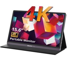 Dragon Touch 4K Portable Monitor - 15.6 Inch IPS HDR Gaming Monitor 100% sRGB... picture