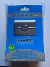 Dynex DX-CR6N1 External USB 6-in-1 Multi Memory Card Reader/Writer Open Box picture