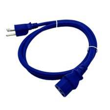 4' Blue Power Cord for EPSON WORKFORCE PRINTER 315 600 610 615 picture