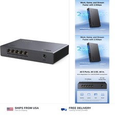 UGREEN 2.5Gb Switch, 5-Port Ethernet Switch, 5 x 2.5Gb Uplink, Plug & Play, U... picture
