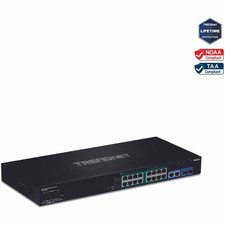 TRENDnet 18-Port Gigabit PoE+ Smart Surveillance Switch TPE3018LS picture