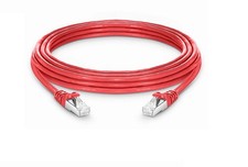 Proline Cat 6 PVC RJ45 M/M 30ft Copper Red Ethernet Cable PRO-30FCAT6-RD-TAA picture