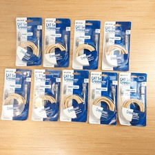 Lot of 9 BELKIN RJ45 CAT 5e Patch Cables MALE/MALE 7ft/2.1m Crossover PC to PC picture