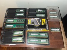 Random Assorted Lot Of PC Memory RAM | Samsung Corsair DDR2 | 14 RAM Sticks picture