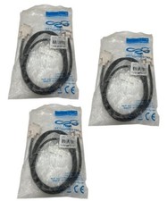 QTY 3 CablesToGo C2G DVI-D Cable 26911 Dual Link Male/Male DL M/M 2 Meters 6 ft picture
