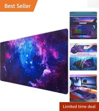 XXL Gaming Mouse Pad - 31.5x15.7in Washable with Durable Non-Slip Rubber Base picture