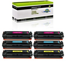 6PK CF400X BCYM Toner Set Fits For HP 201X Color Laserjet Pro MFP M252dw M277dw picture