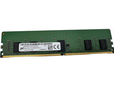 Micron 8GB DDR4 PC4-2666V ECC Server memory RAM RDIMM 1Rx8 MTA9ASF1G72PZ-2G6D1S picture
