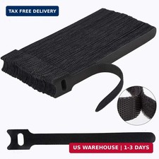 60 PCS 6 Inches Reusable Cable Ties, Adjustable Cord Straps Wire Organize picture