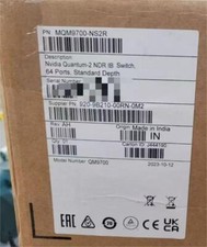 New Nvidia MQM9700-NS2R Quantum-2 NDR IB Switch 64 Port Infiniband Switch picture