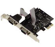 PCIe Card Series RS232 2 Ports COM UART DB9 - OXFORD OXPCIe952 Chipset picture