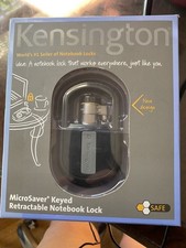Kensington Micro Saver Keyed Retractable Notebook Lock New Sealed picture