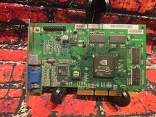 ORIGINAL nVidia gForce 2 MX Graphics Card Model P55 AGP Card N11071 - TESTED picture
