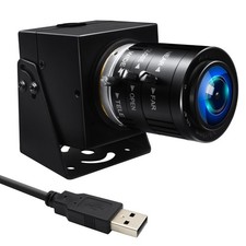 MMlove 5MP USB Webcam Manual Zoom Camera with 3X Zoom, BLACK picture