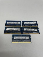 Lot of 5 SK Hynix 4GB DDR3L Laptop RAM Memory PC3L-12800S 1600MHz HMT451S6BFR8A picture