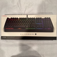 ALIENWARE AW410K RGB MECHANICAL GAMING KEYBOARD CHERRY MX RED NEW SEALED picture