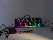 CHONCHOW 60% RGB Backlit Gaming Keyboard and Mouse Combo Wired Black picture