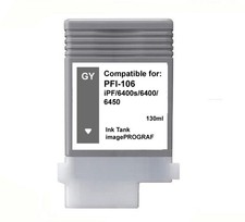 PFI-106 Gray Ink Cartridge for Canon IPF 6400s 6400 6450 PFI106GY picture