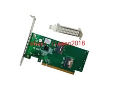 PCI Express x16 to Two SlimSAS SFF-8654 8i Adapter PCI-E TO 2*SFF8654 8I US picture