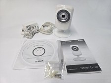 D-Link DCS-932L Web Cam w/ Power Plug Install Disc Day Night WiFi Monitor picture