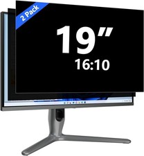 [2-Pack] 19 Inch Laptop Privacy Screen Protector | Removable | Anti-Glare Shield picture