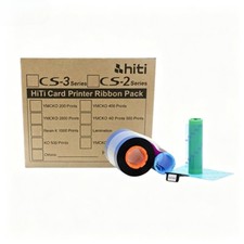New Ribbon Fit For HITI CS200e Color Ribbon YMCKO-400 Sheet High quality picture