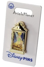 Disney Parks Tinker Bell inside Captain Hook's lamp with Confetti Fill Pin picture