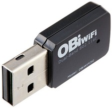 Obihai OBiWiFi5G 2.4/5GHz Wireless 802.11AC Adapter for OBi200, OBi202, Black picture
