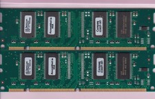 64MB 2x32MB PC100 SDR DIMM Desktop RAM Kit Compaq 323029-001 GMMT2645233CTG-7J picture