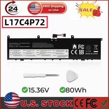 L17C4P72 Battery for Lenovo ThinkPad P1 X1 Extreme 1st 2nd Gen 01YU911 01AY969 picture