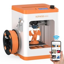 HEPHi3D TINA2S 3D Printer for Kids & Beginners Friendly, Fully Orange picture