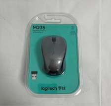 Logitech M235 Wireless Mouse - Black/Gray (910-002692) -BRAND NEW MOUSE picture