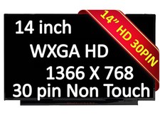 HP p/n N35730-001 HD LCD Screen 30 pin Matte LED Display picture