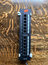WBOX 0E-C5EPP12V Cat 5E Patch Panel 12 Port Vertical picture