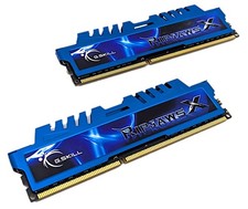 G.Skill Ripjaws X 16GB Kit (2x8GB) PC3-12800 DDR3-1600 RAM DIMM F3-1600C9D-16GXM picture