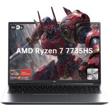 KAIGERR RX16 Light Gaming Laptop 16Inch RYZEN 7 7735HS 16gb Ram 512gb Gray picture